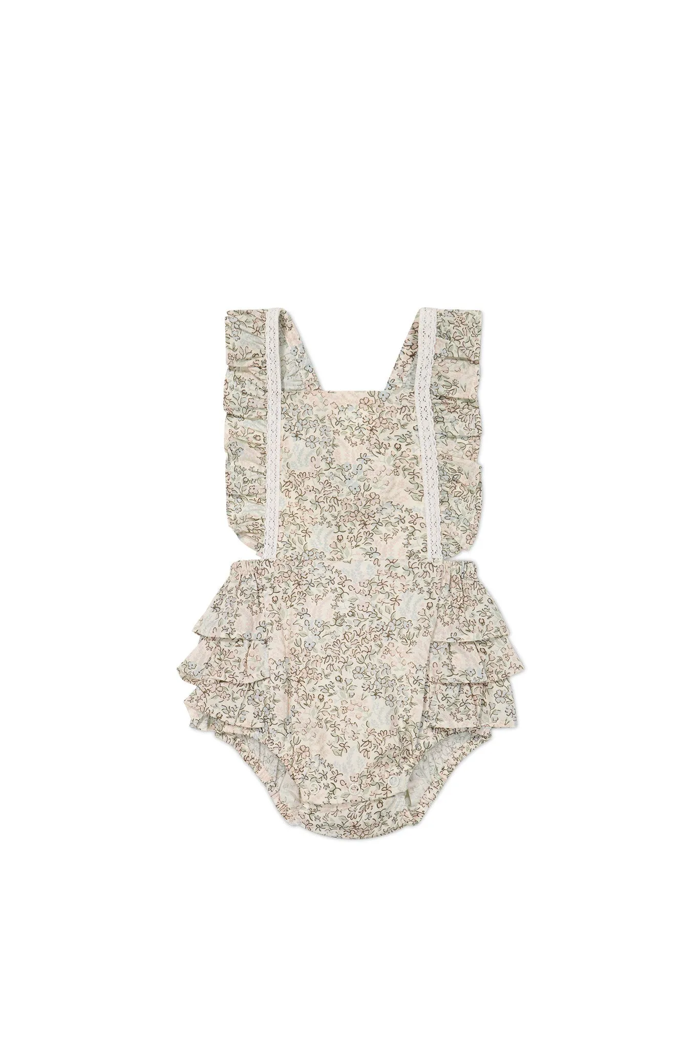 Jamie Kay Organic Cotton Madeline Playsuit in April Harbour 